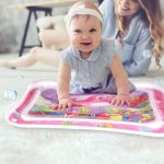 Hitituto Inflatable Tummy Time Mat Premium Baby Water Play Mat Fun Activity Center for Baby's Stimulation Growth and Sensory Development Ideal Infants Toddlers Baby Girls Toy for 3 6 9 12 24 Months - Image 5